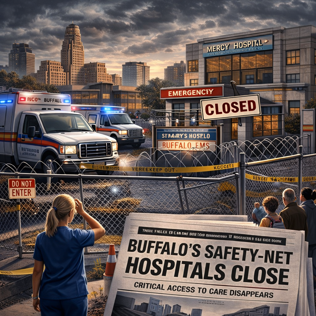 Signal: Buffalo’s Safety-Net Hospitals on the Brink of Closing