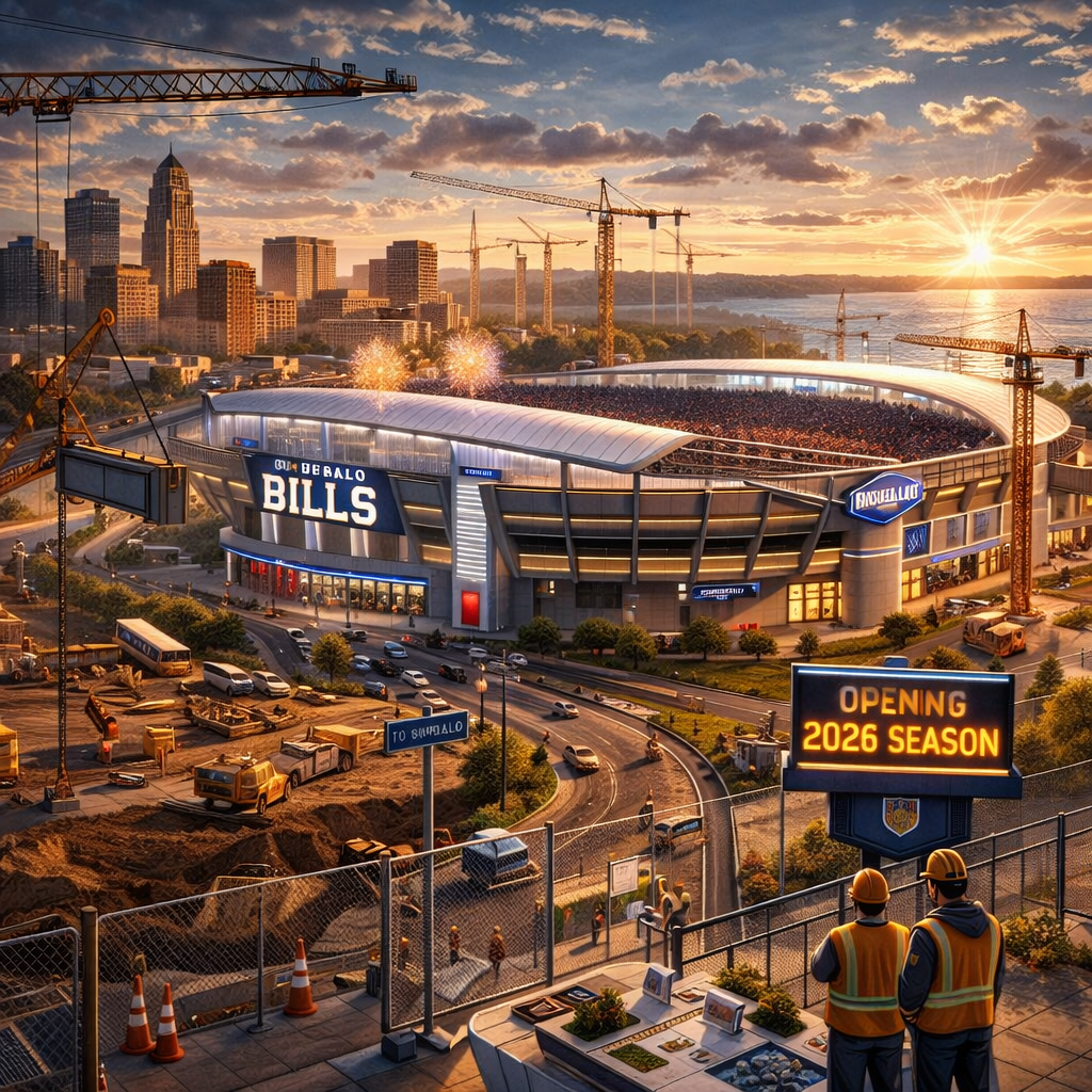 Signal: New Buffalo Bills Stadium on Track for 2026 Season