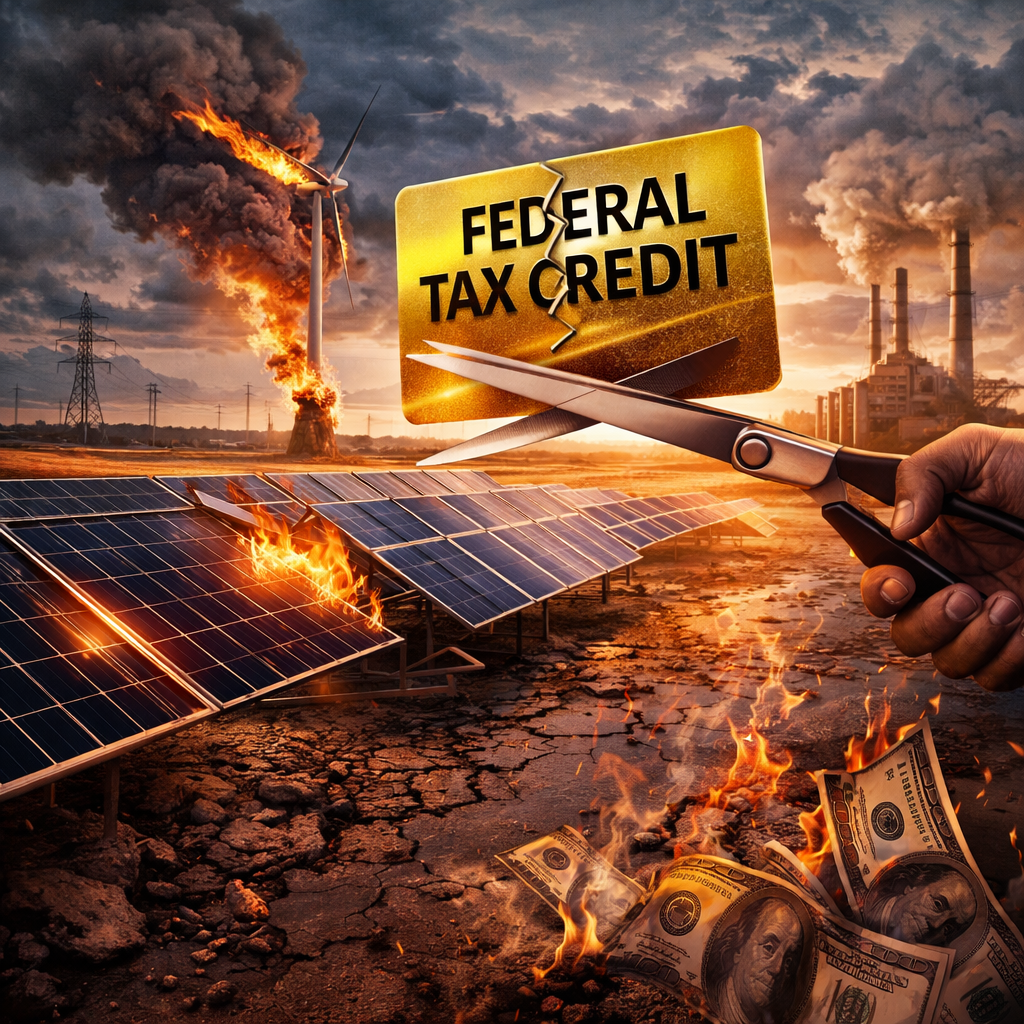 Signal: Federal Tax Credits for Clean Energy Are Cut