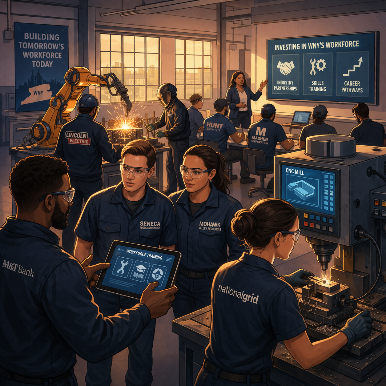 Signal: Private Employers Step Up Workforce Training in WNY