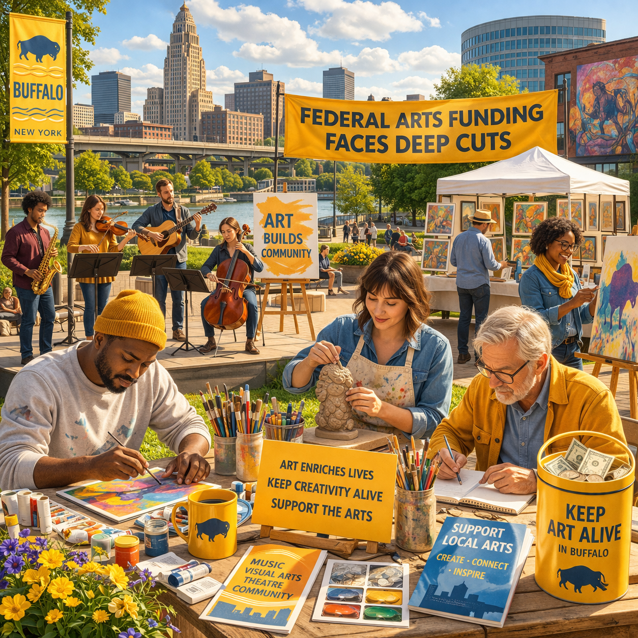 Signal: Federal Arts Funding Faces Deep Cuts